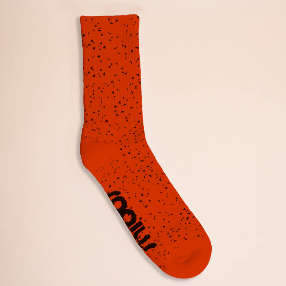 Crew Socks - Tangerine