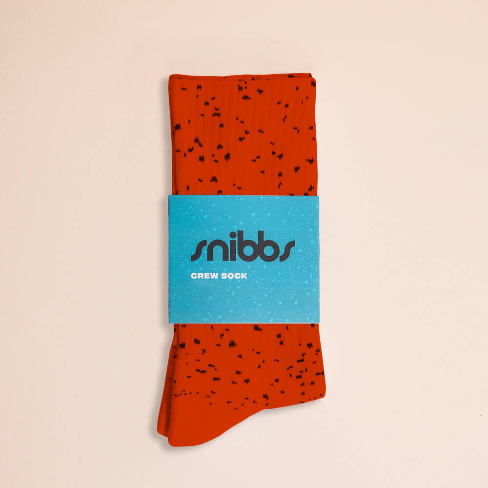 Crew Socks - Tangerine