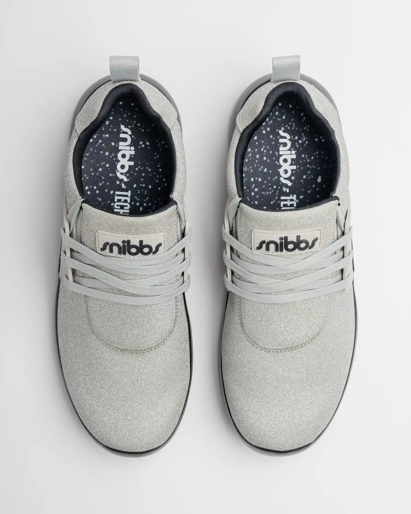Snibbs Spacecloud 2.0 Silver Sparkle Durable Non Slip Sustainable Work Shoes