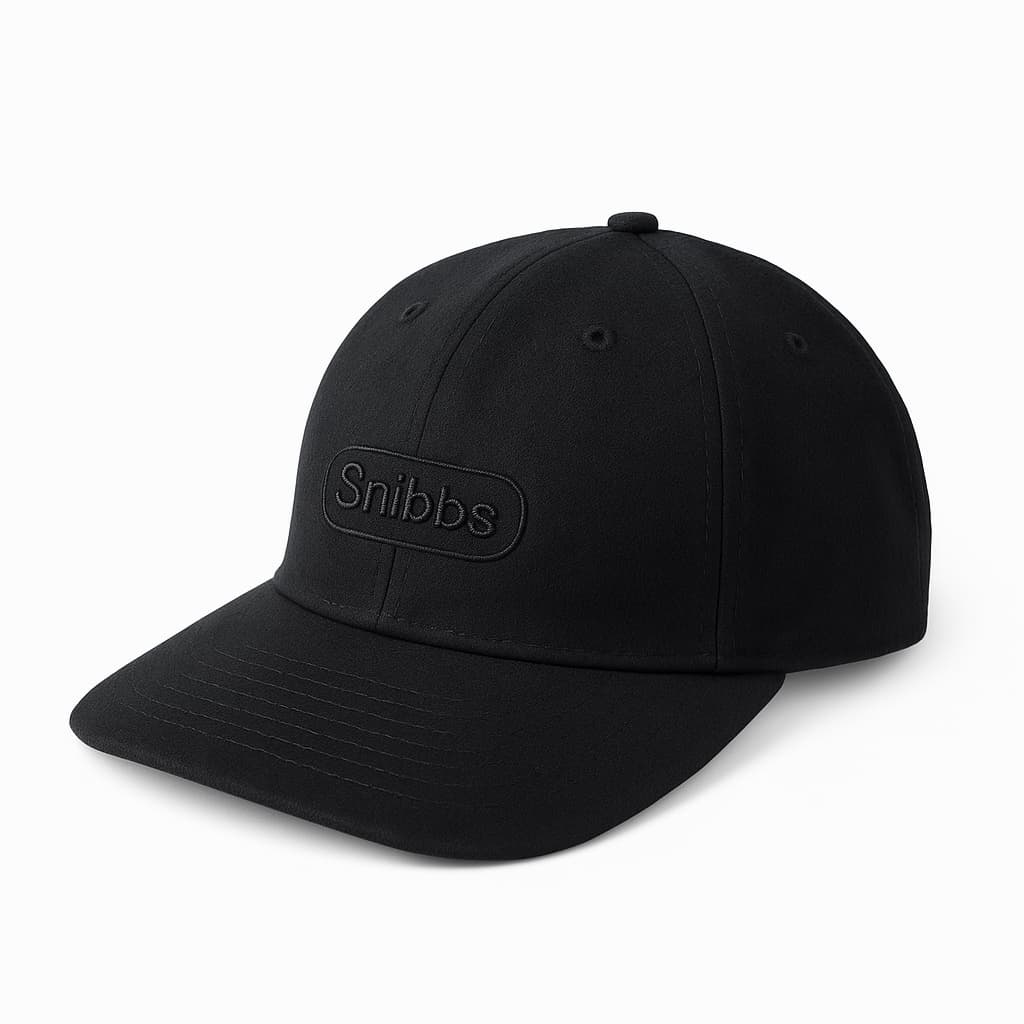 Gorra con logotipo de 6 paneles